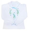 Блузка -вишиванка для дівчинки "Квіточки"